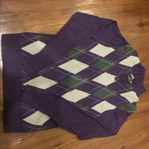 Men’s half zip dress sweater